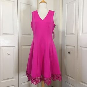 - Donna Ricco Hot Pink Dress